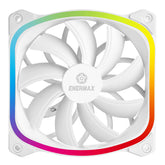 Ventilador caja gaming enermax squa rgb 120 mm blanco
